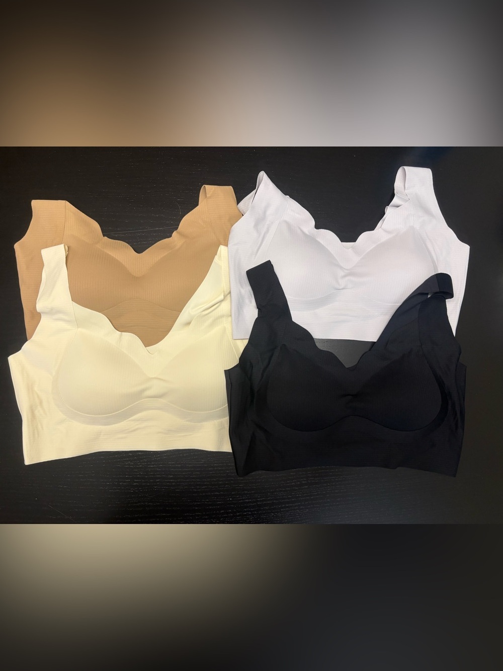 New-Never Worn XL Sports Bras Set of 4